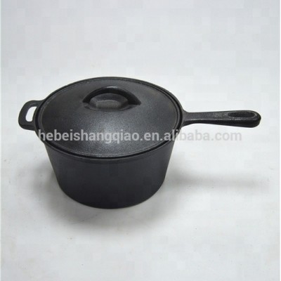 Pre-seasoned Mini Cast Iron Saucepan