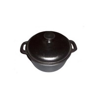 pre-seasoned cast iron soup pot